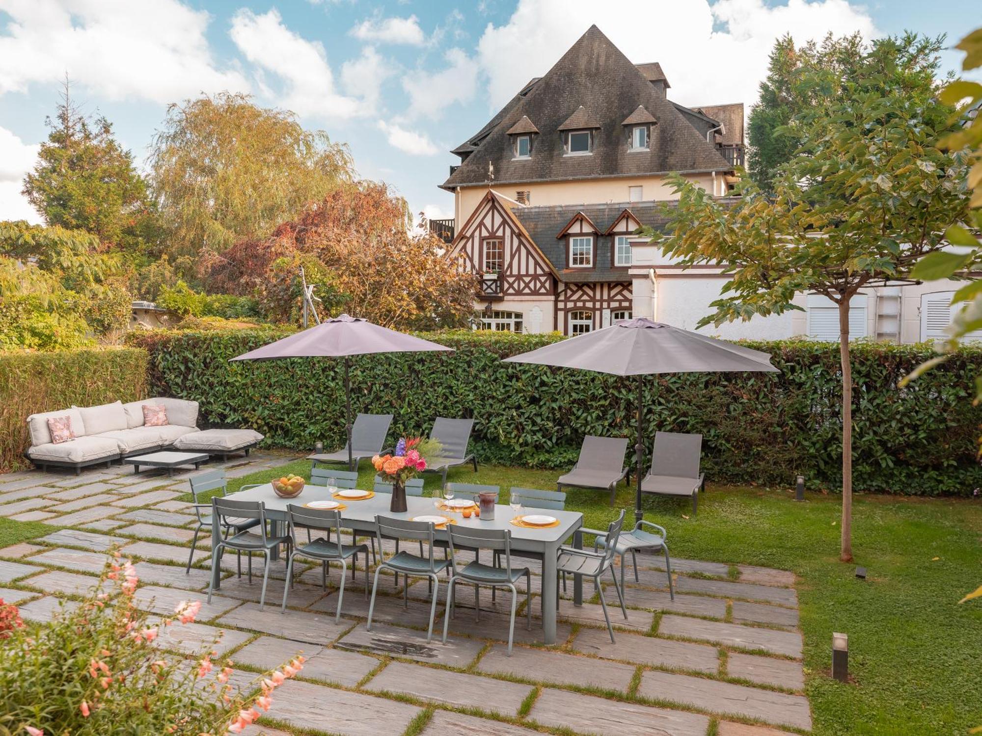 Villa Berry Centre Deauville - Chic & Stylee - Magnifique Jardin Eksteriør bilde